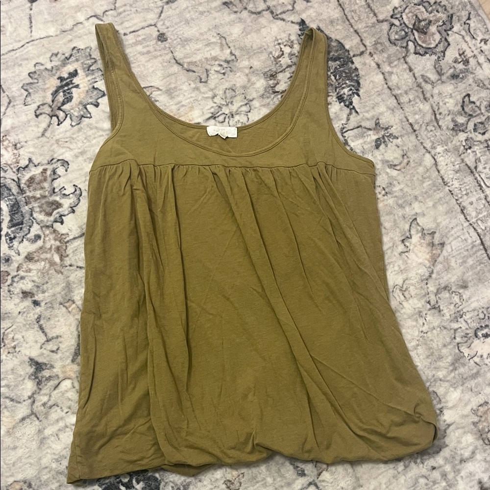 J. Crew " Tissue tee" tank